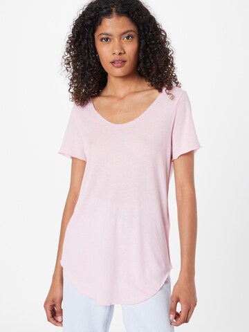 VERO MODA Shirt 'LUA' in Pink: front