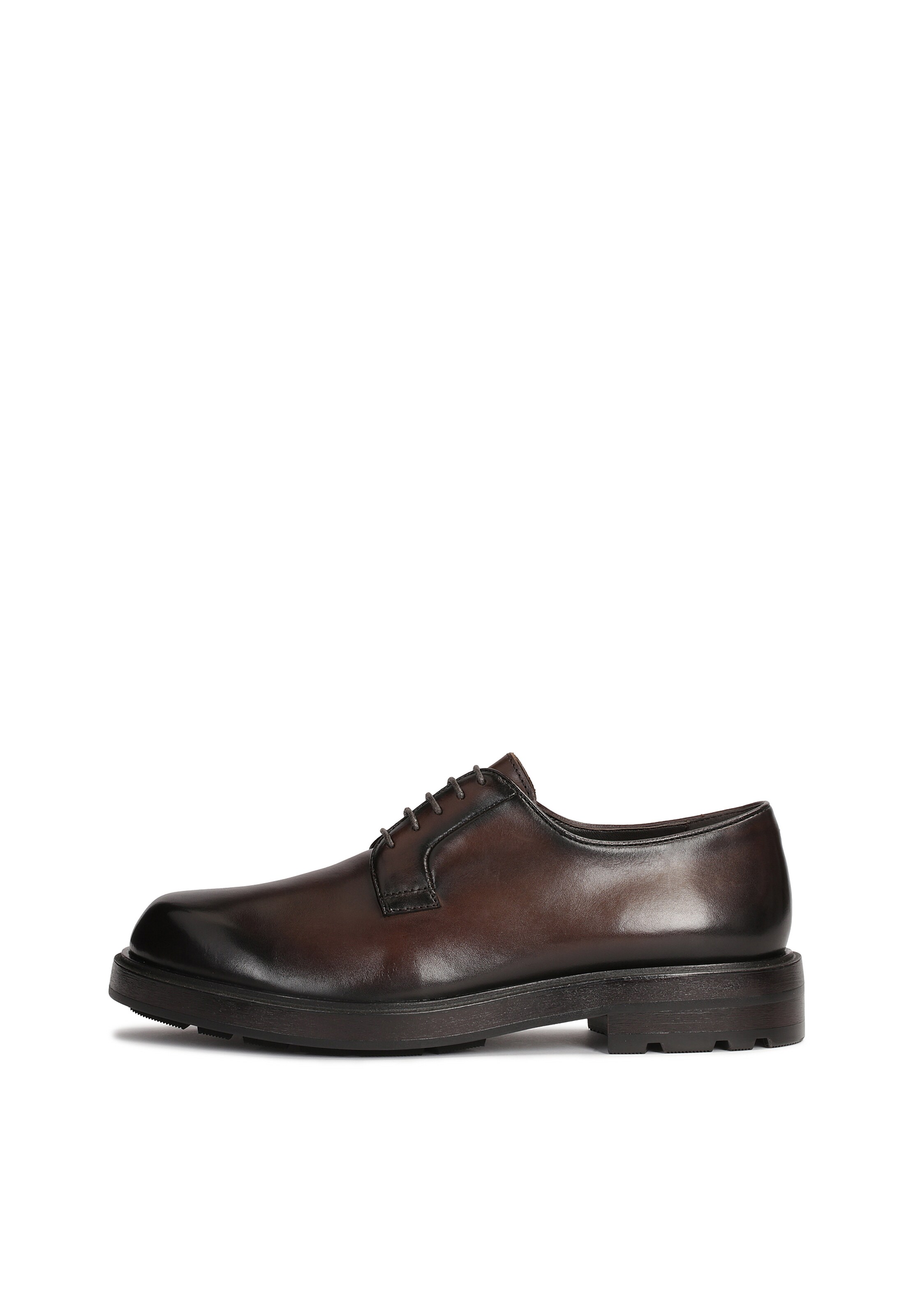 Scarpa stringata di Kazar in marrone: frontale