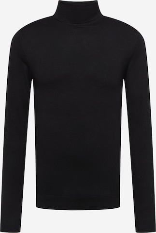 Petrol Industries Sweter w kolorze czarny: przód