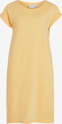 VILA فستان 'Dreamers' بلون أصفر: الأمام