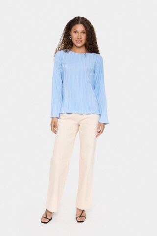 SAINT TROPEZ Bluse 'Zuni' in Blau