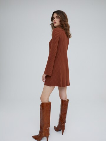 EDITED Dress 'Madalyn' in Brown