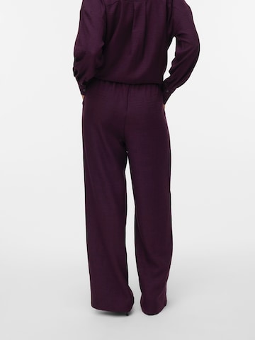 Wide leg Pantaloni 'VMMelaney' de la VERO MODA pe mov