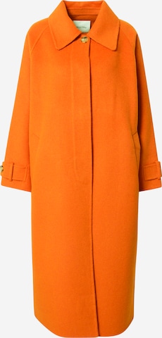 AMERICAN VINTAGE Ανοιξιάτικο και φθινοπωρινό παλτό 'DADOULOVE' σε πορτοκαλί: μπροστά