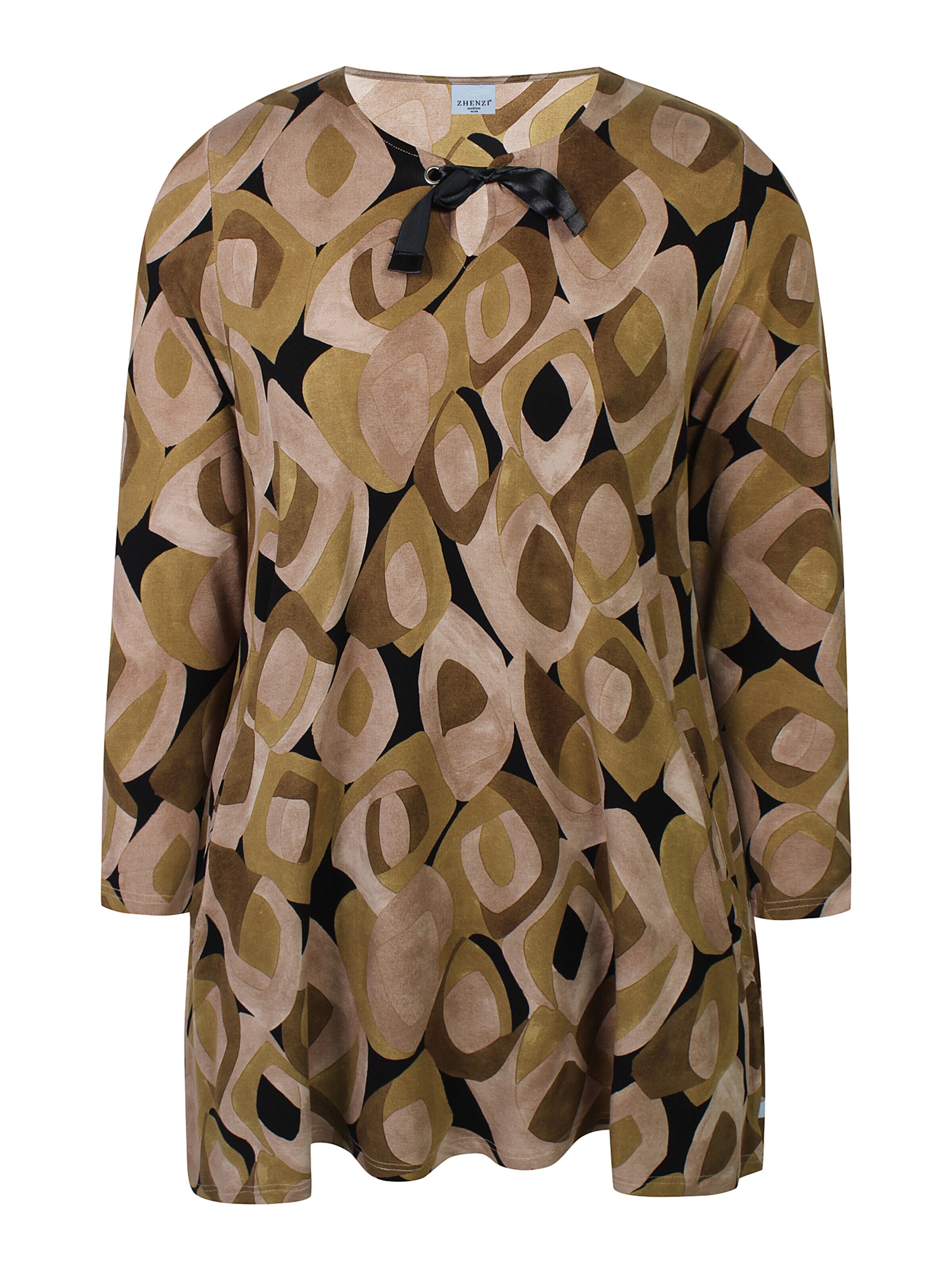 Zhenzi Tunic 'Lexie 1515' in Green: front