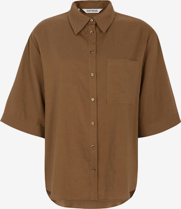 Soft Rebels Shirts ' SRYindi ' i brun: forside