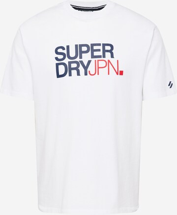 Superdry T-Shirt in Weiß: predná strana