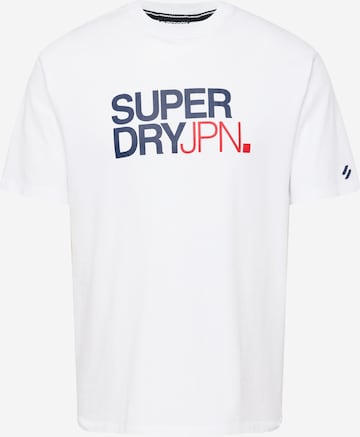 Superdry T-shirt i vit: framsida