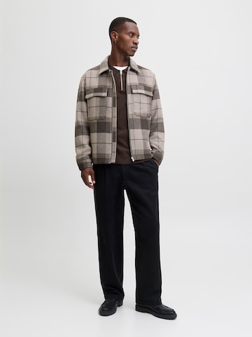 Pull-over 'JJEEmil' JACK & JONES en marron