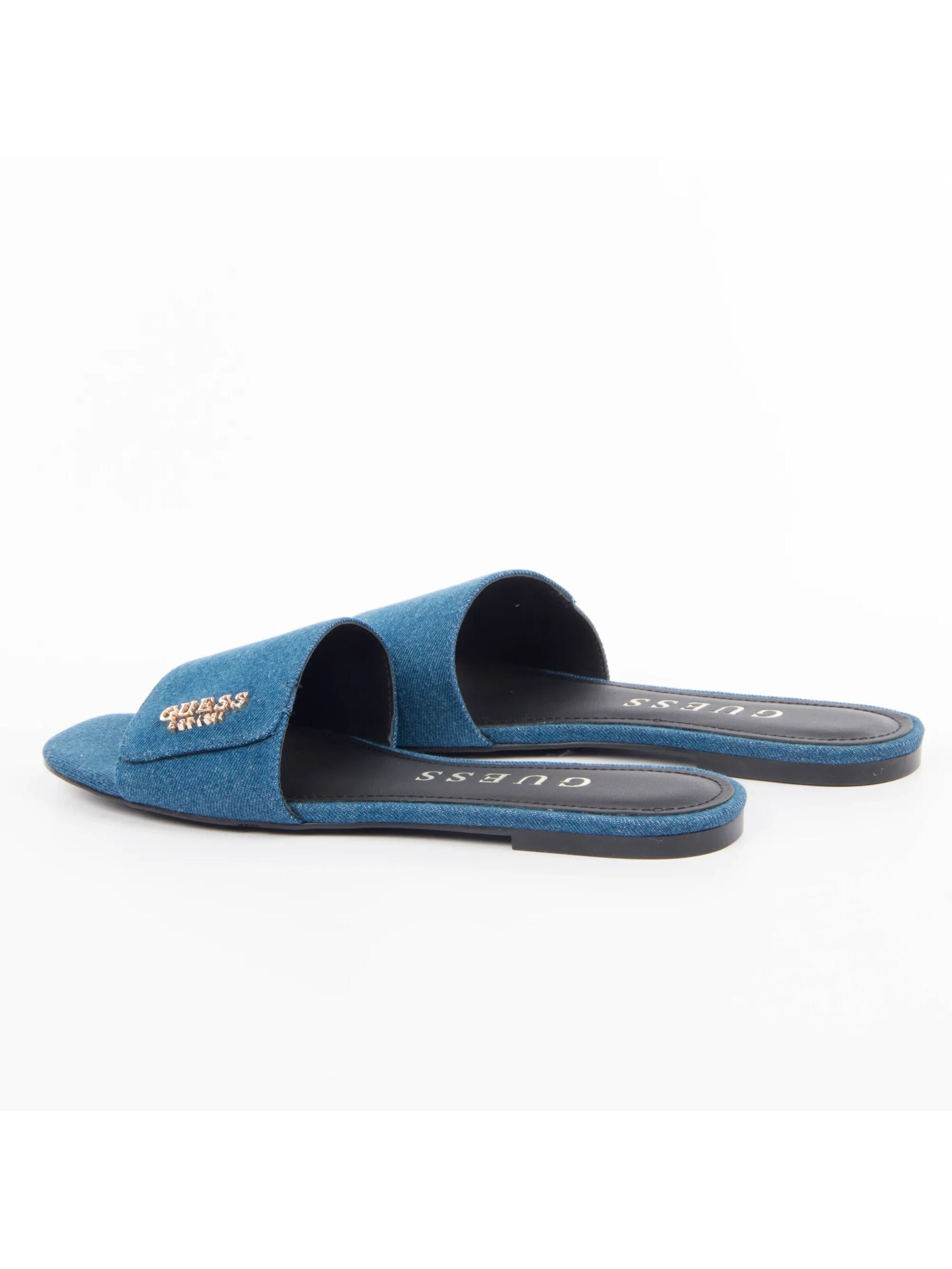 GUESS Strand-/badschoen 'Classic est' in Blauw