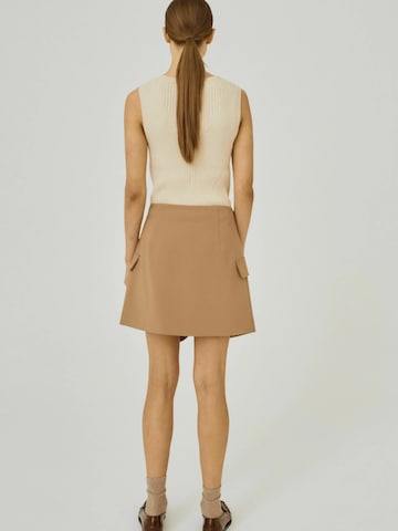 Jupe 'Eluna' NORR en beige
