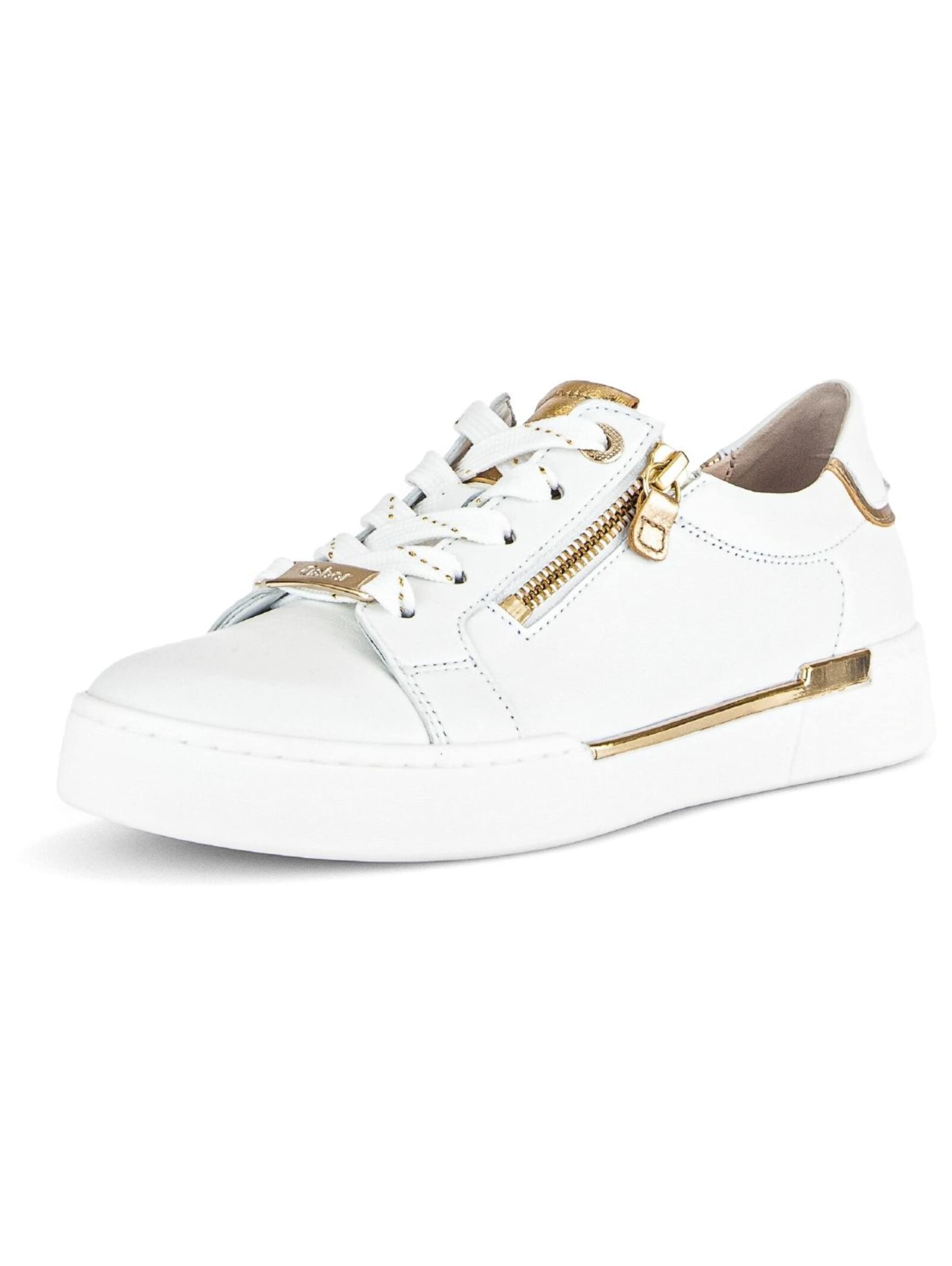 GABOR Sneakers laag in Wit: voorkant