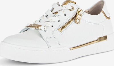 GABOR Sneaker in gold / weiß, Produktansicht