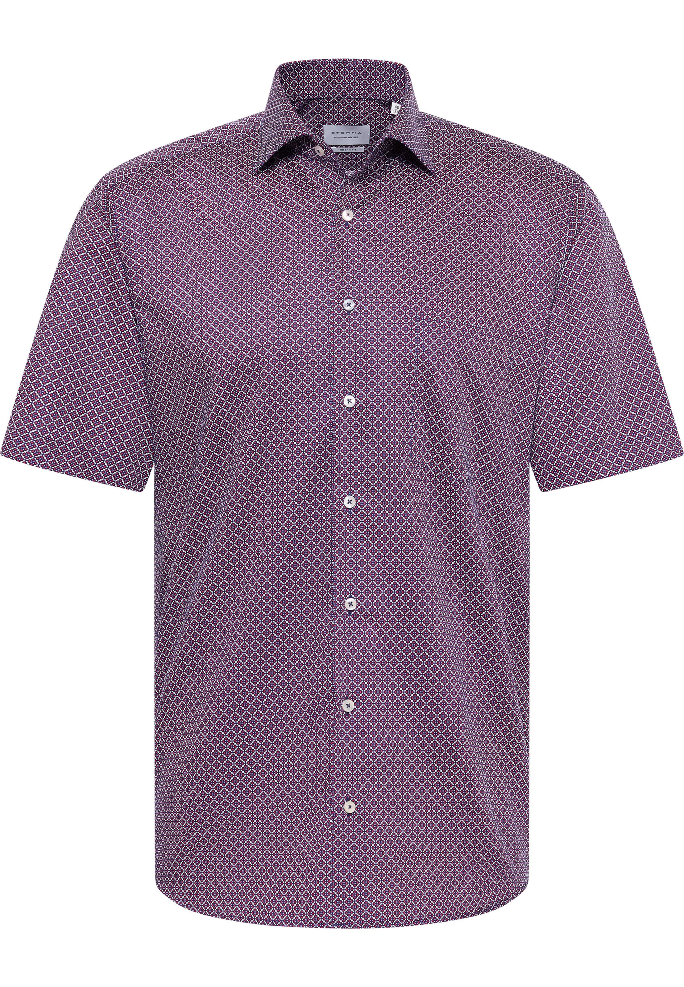 ETERNA Regular Fit Hemd in Lila: Vorderseite