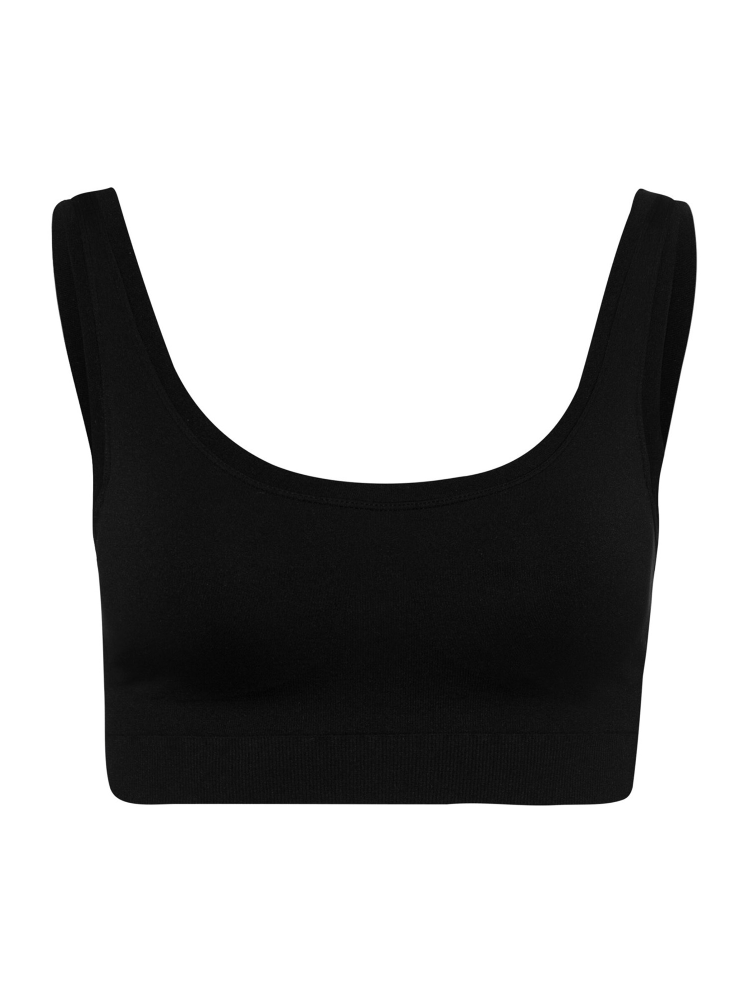 Hanro - Soutien Bustier Soutien 'Touch Feeling' em preto: frente