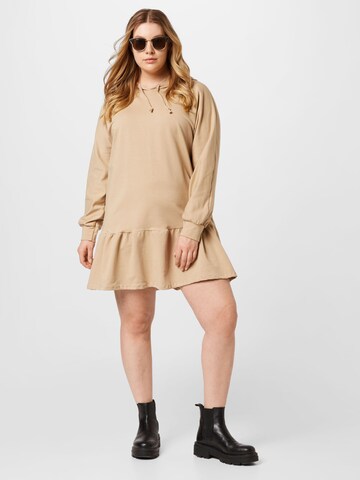 Z-One Dress 'Pearl' in Brown