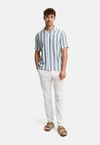 INDICODE JEANS Regular fit Overhemd 'Bravida' in Groen