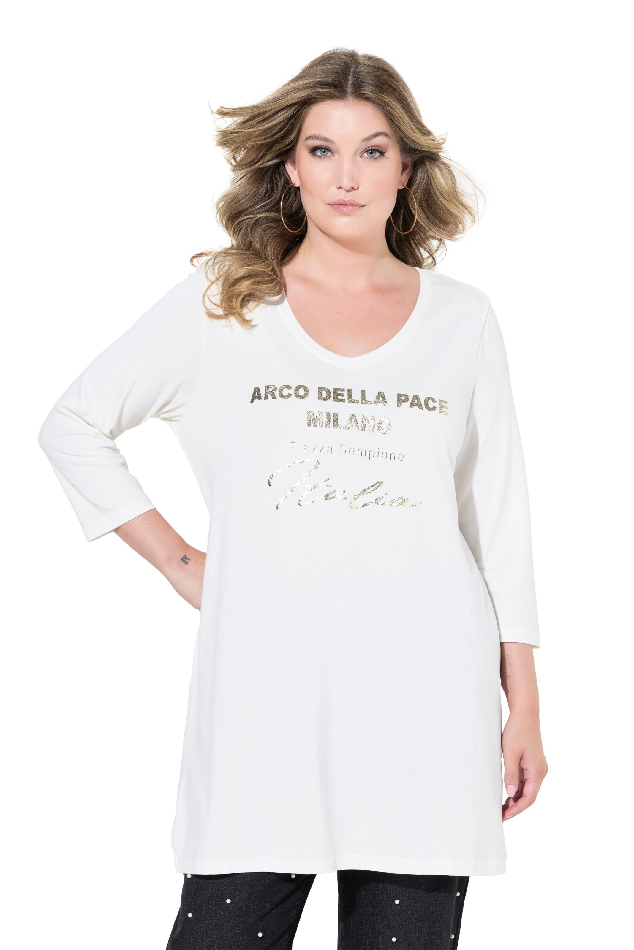 MIAMODA Shirt in Wit: voorkant