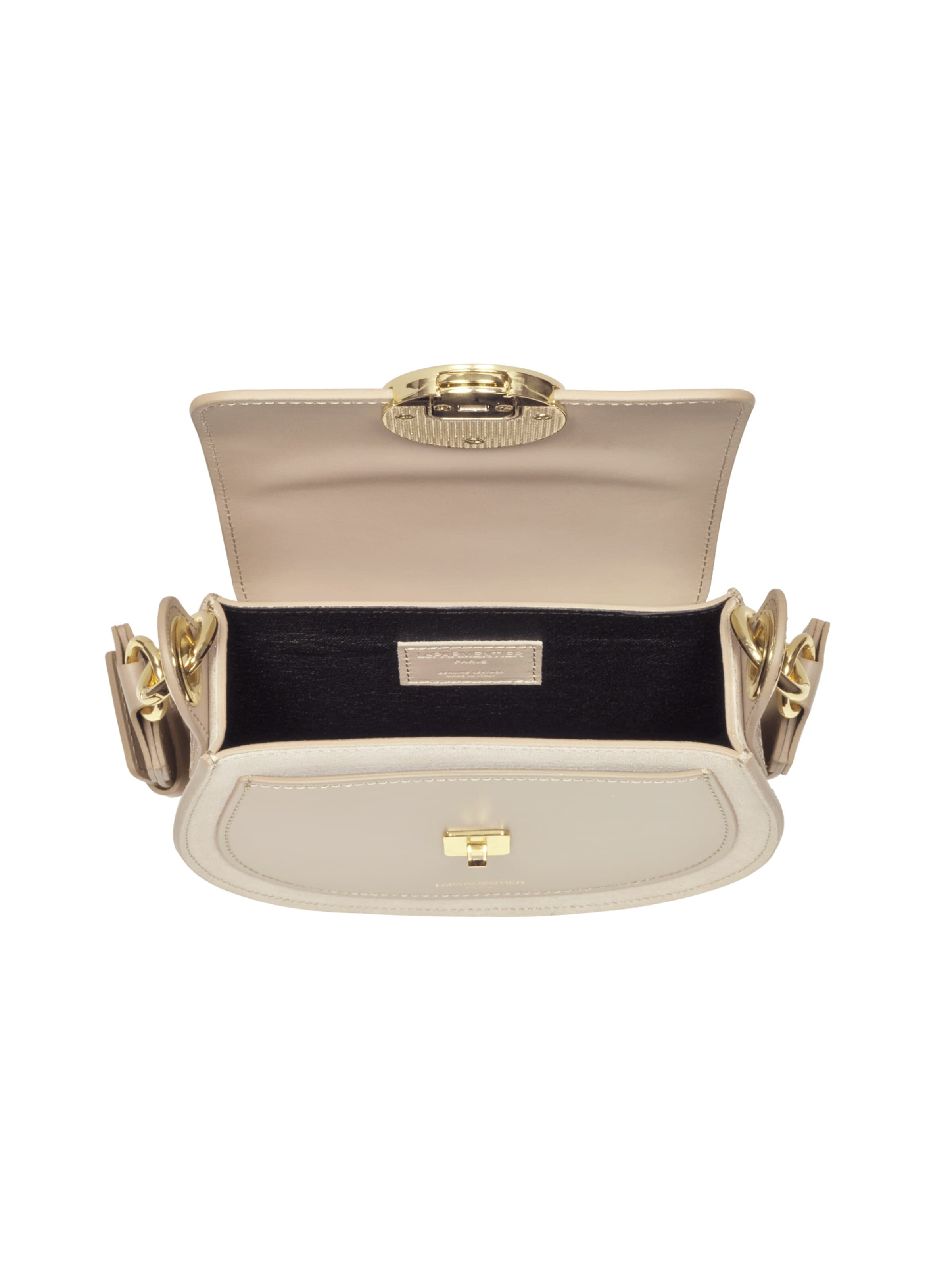 LeParmentier - Bolso de mano 'Yucca' en beige