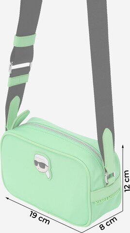 Karl Lagerfeld Τσάντα ώμου 'Ikonik 2.0' σε πράσινο