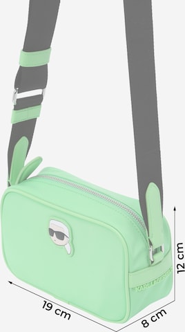 Karl Lagerfeld Crossbody Bag 'Ikonik 2.0' in Green