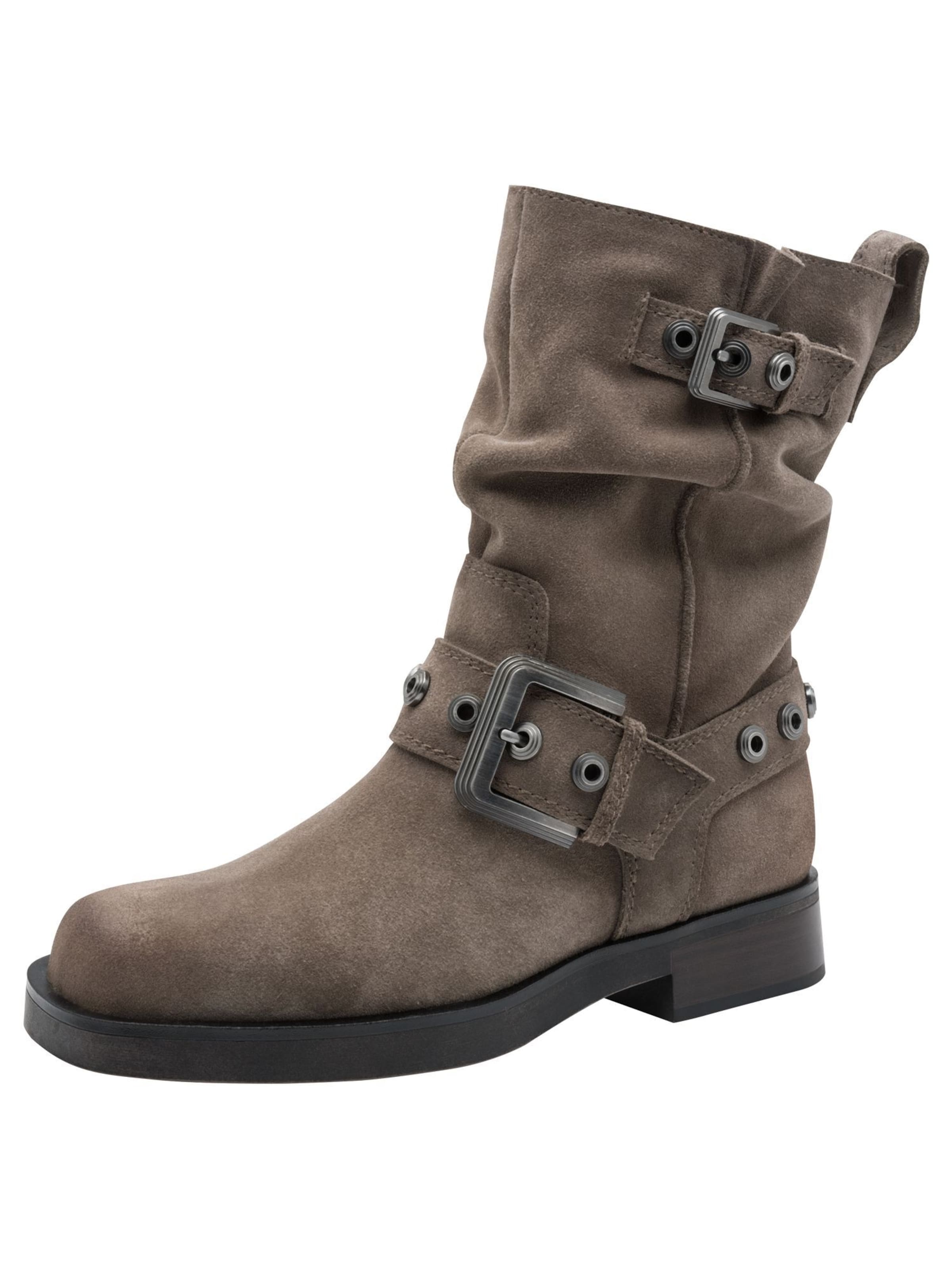 Tamaris Boots in Grey: front