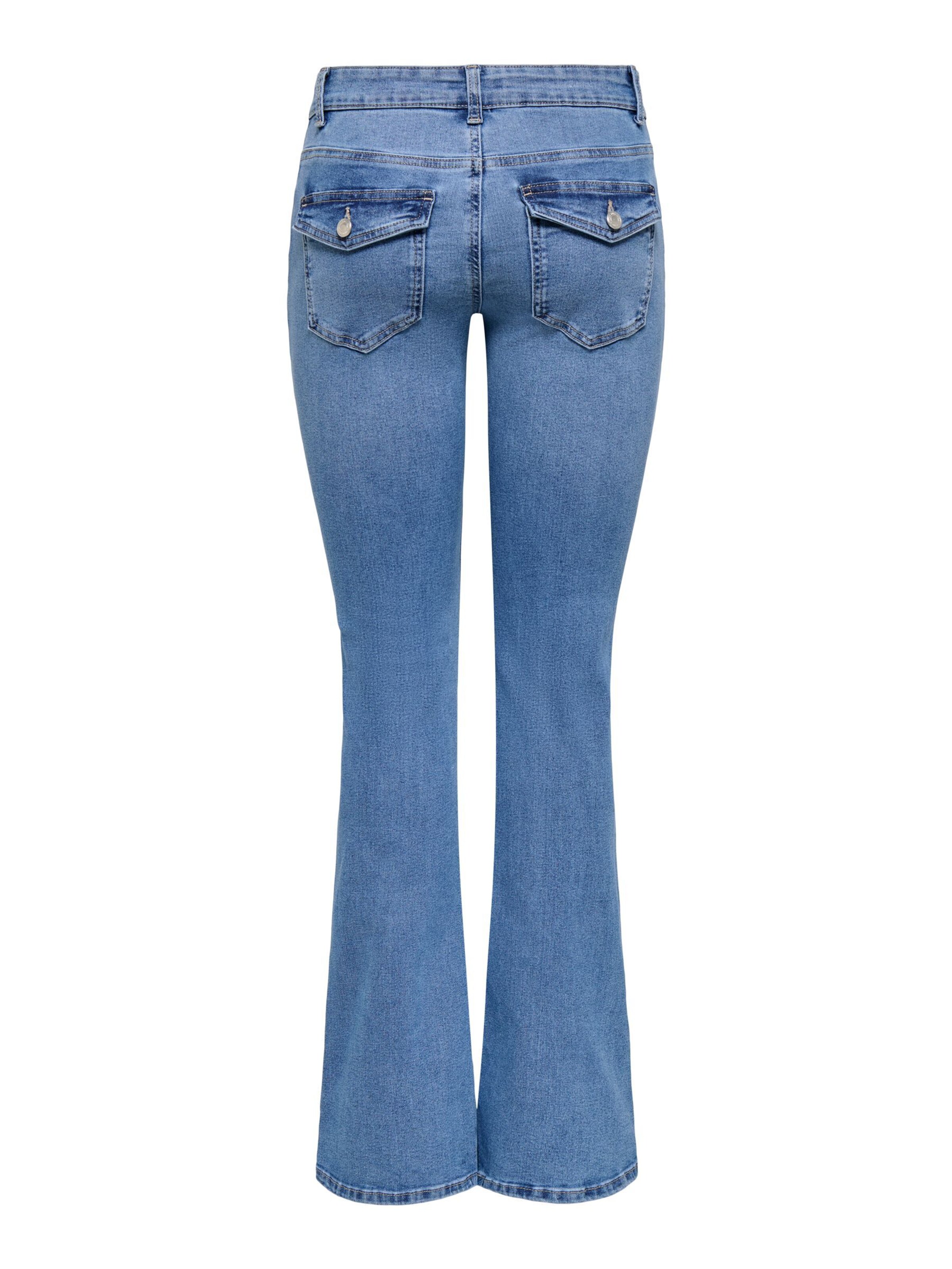 évasé Jean 'ONLPhoebe' ONLY en bleu