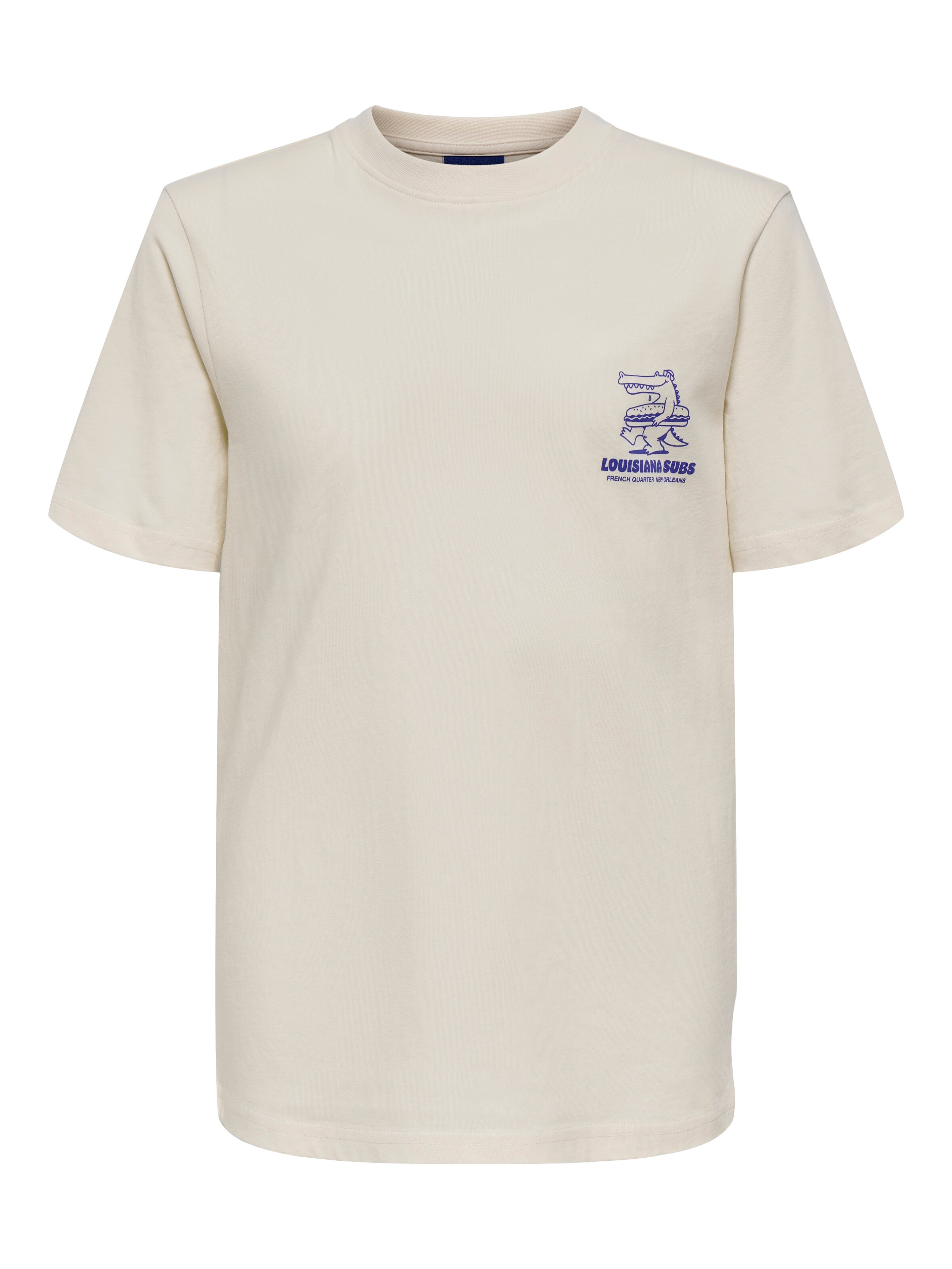 Only & Sons Junior Shirt 'OSJEDDIE' in Wit: voorkant