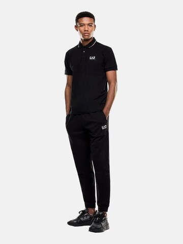 T-Shirt 'EA7 EMPORIO ARMANI JERSEY POLO SHIRT POLO' EA7 Emporio Armani en noir