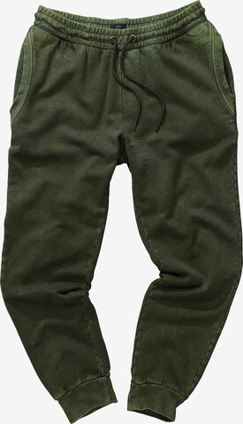 JP1880 Tapered Broek in Groen: voorkant