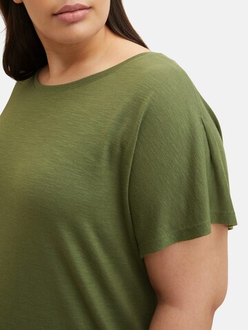 Tom Tailor Women + Shirt in Groen