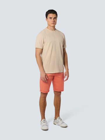 Regular Pantalon chino No Excess en orange