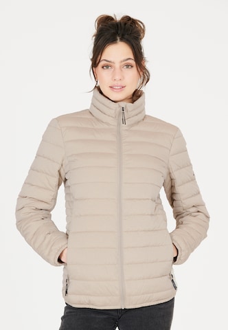 Whistler Athletic Jacket 'Edge' in Beige: front