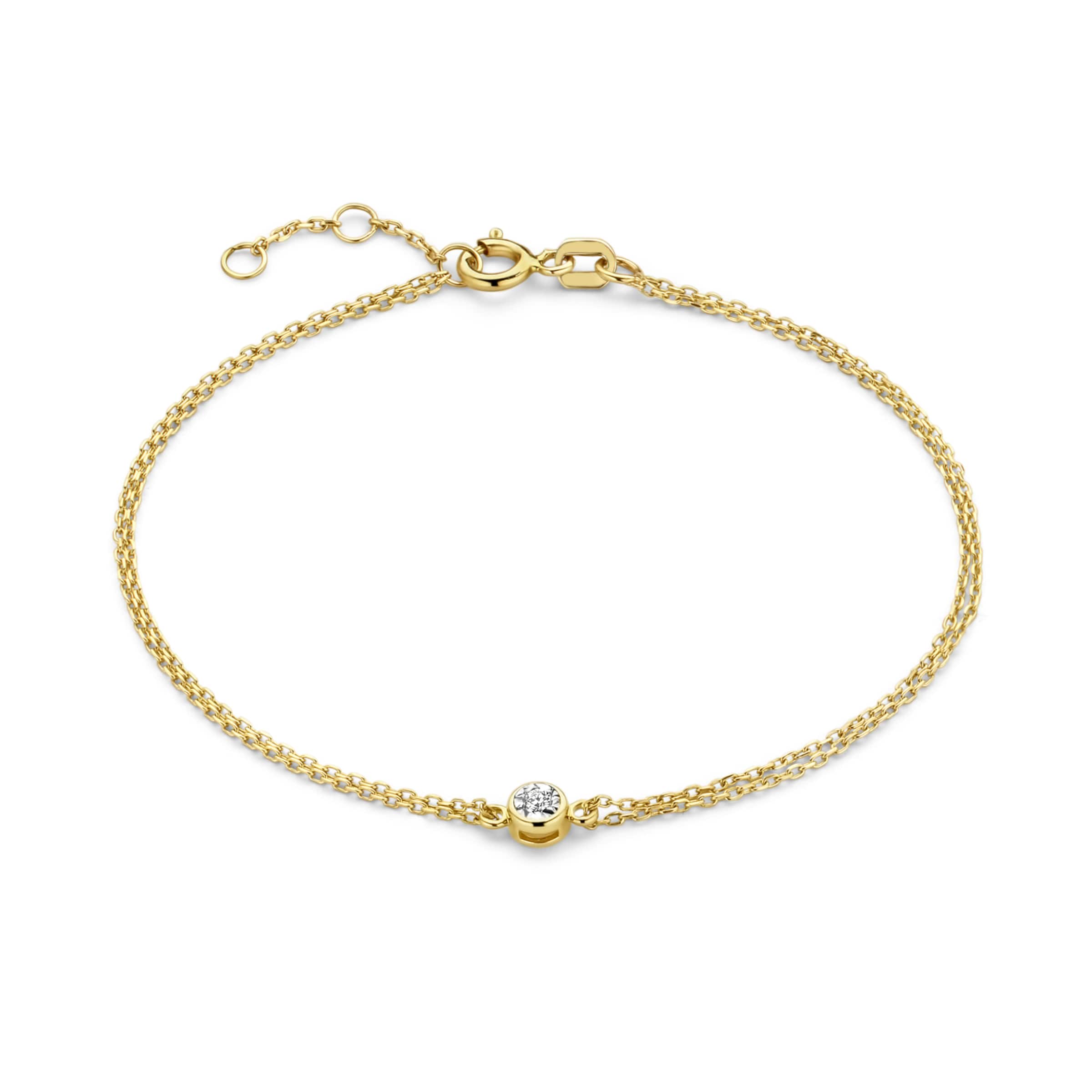 Bracelet Isabel Bernard en or : devant
