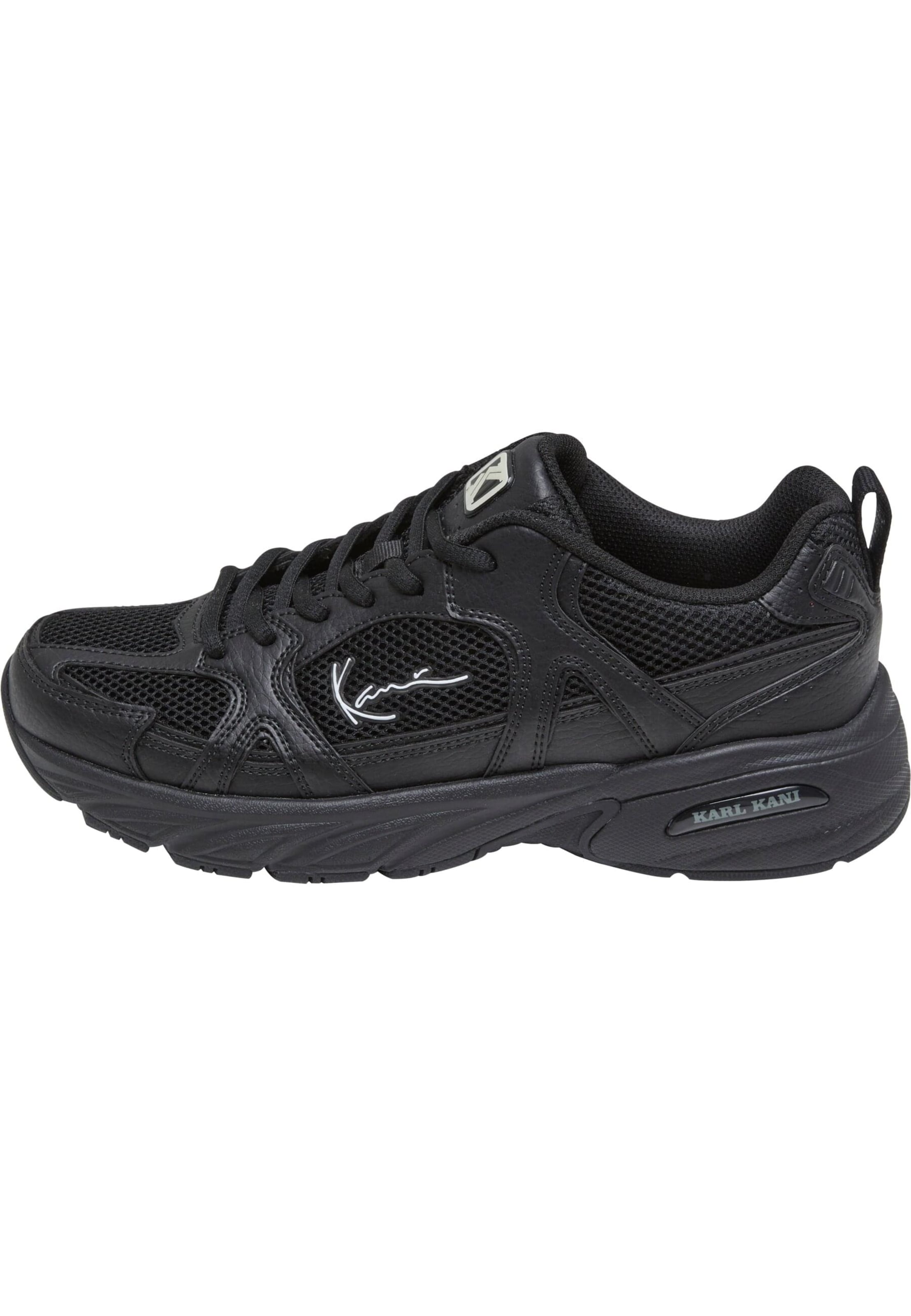 Sneaker bassa 'Prime Runner' di Karl Kani in nero: frontale