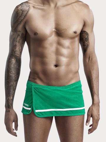 SEOBEAN Slimfit Sporthose 'Sento' in Grün: Vorderseite