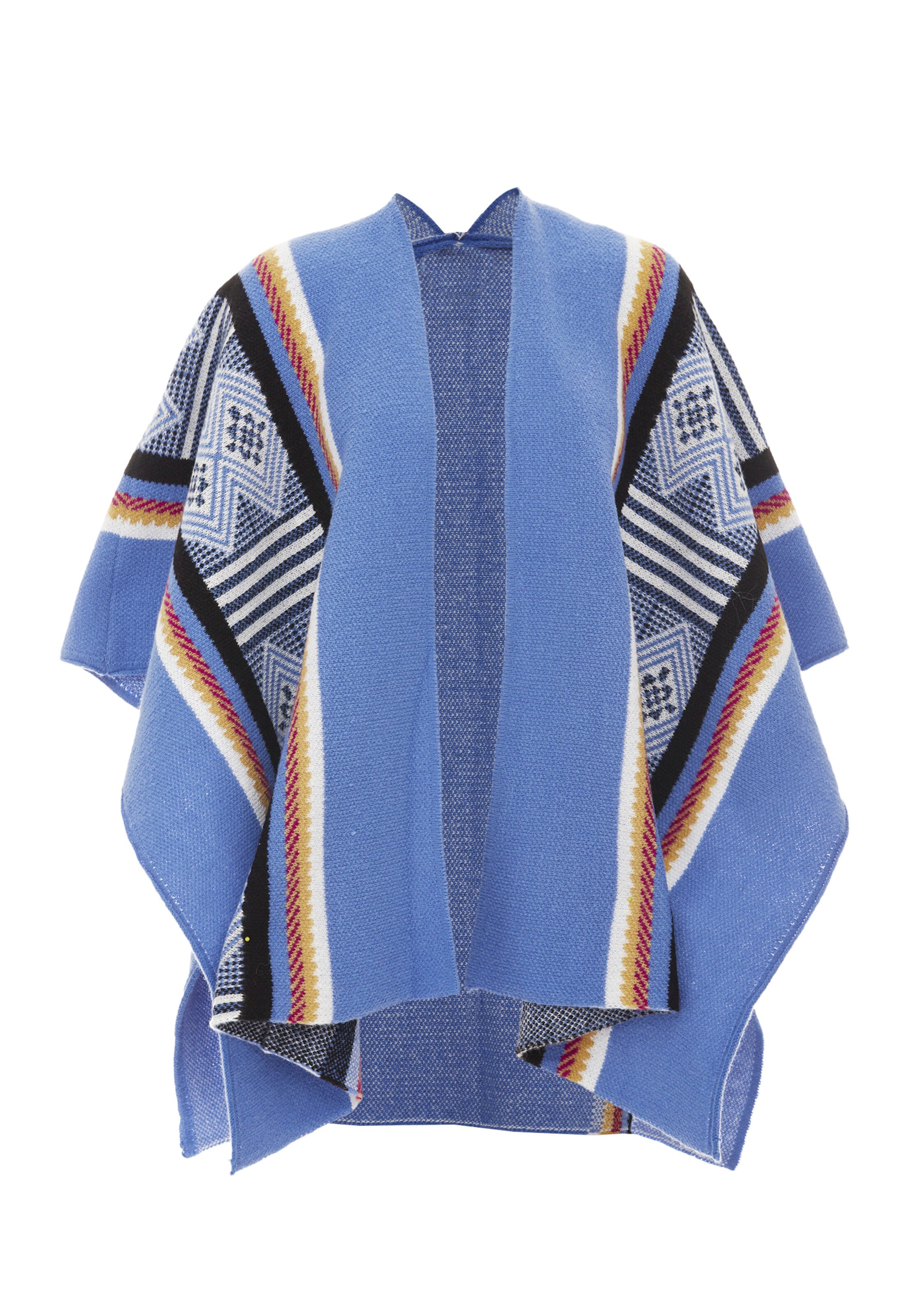 Capă Gaya pe albastru / galben / roz / negru / alb, Vizualizare produs