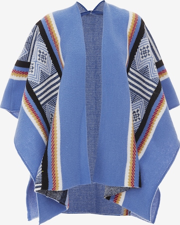 Gaya Cape in Blauw: voorkant