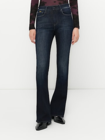 évasé Jean '3301' G-STAR en bleu : devant