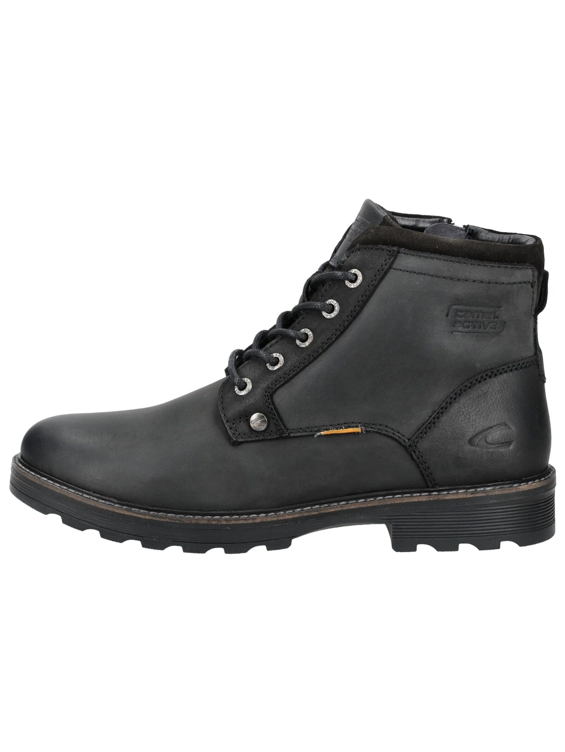 CAMEL ACTIVE Lace-up boots 'Flow' in Black