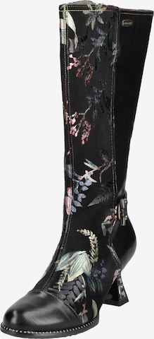 Bottes Laura Vita en noir : devant