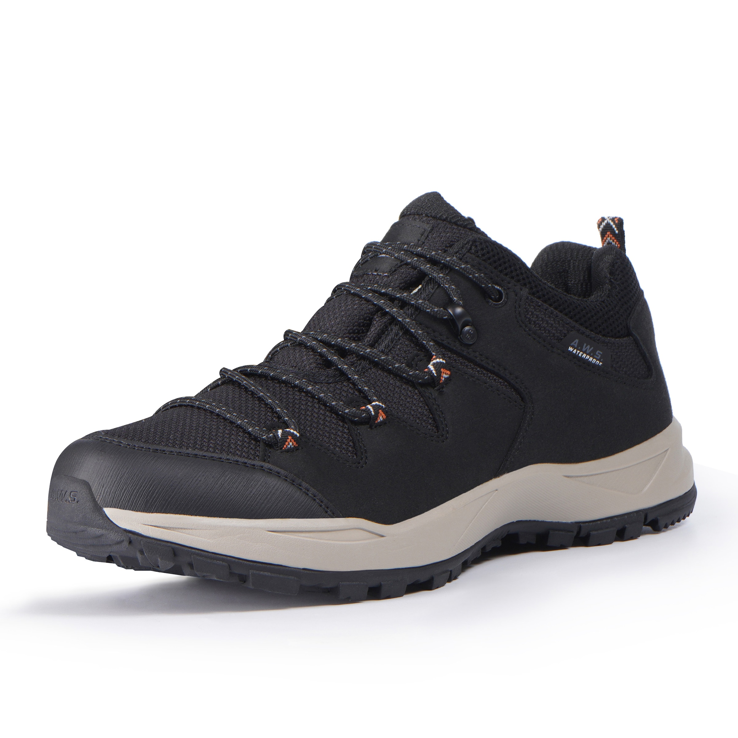 ICEPEAK Low shoe 'Ahola Mr' in Black: front