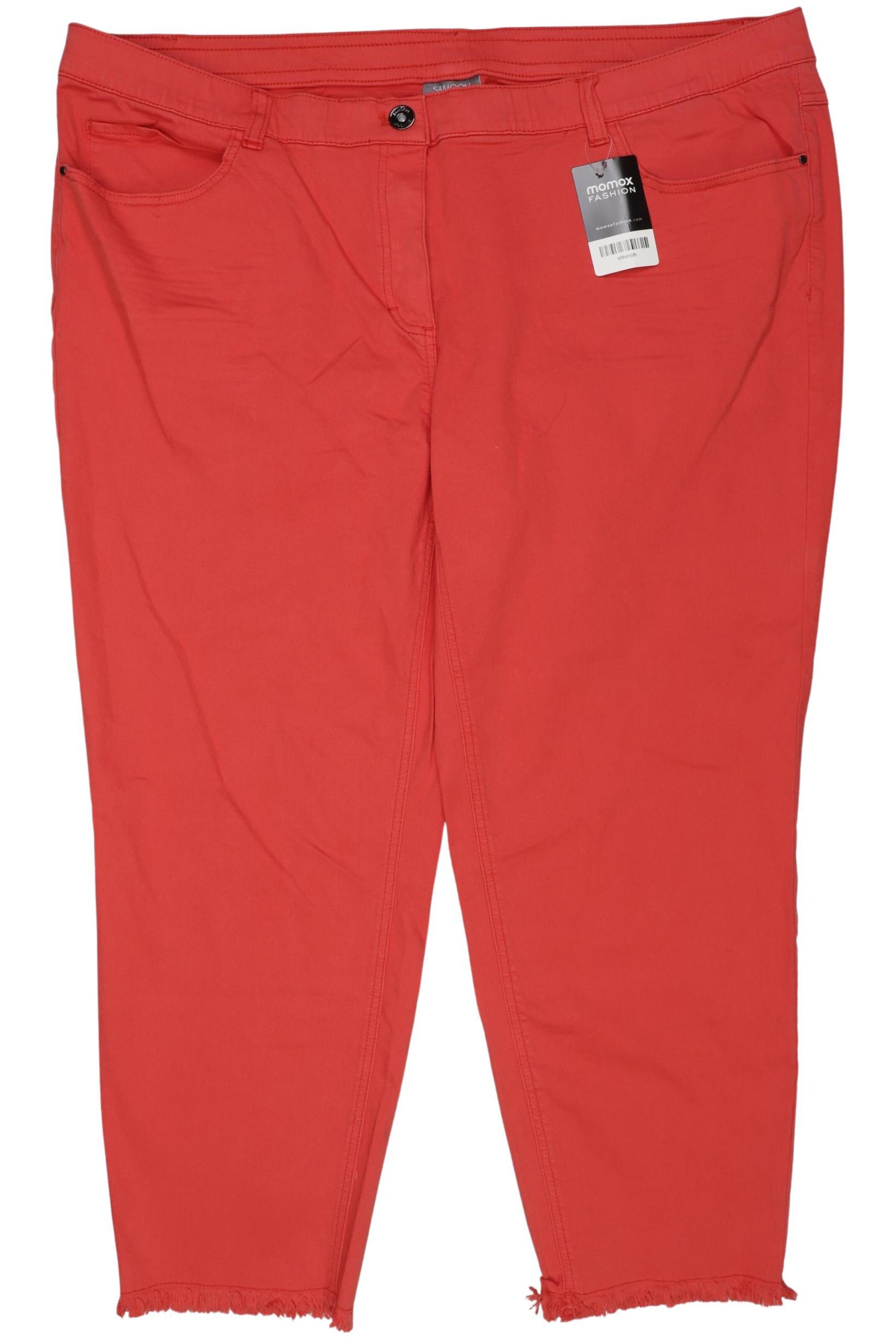 SAMOON Jeans in 41-42 in Red: front