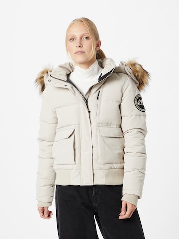 Superdry Jacke 'Everest' in Grau: predná strana