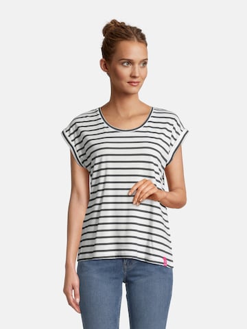 salzhaut Shirt 'Sömmer Ringel' in Blauw: voorkant