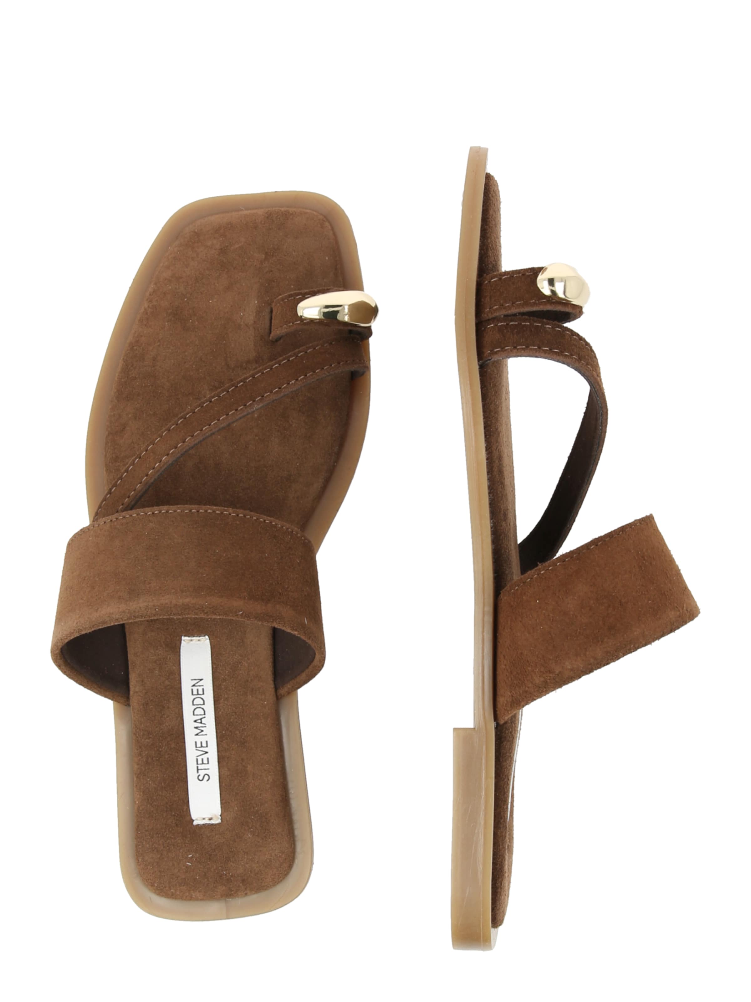 STEVE MADDEN Босоножки через палец 'Ellaina' в Коричневый