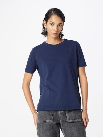 T-shirt Superdry en bleu : devant