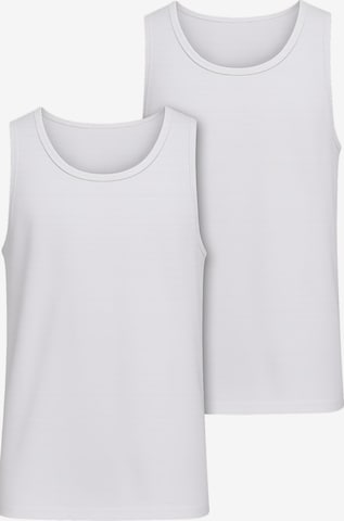Urban Classics Shirt in Wit: voorkant