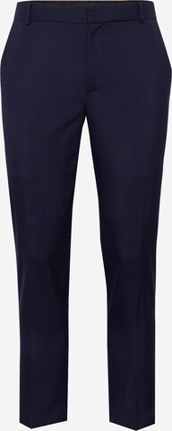 IRO - Slimfit Pantalón de pinzas en azul: frente