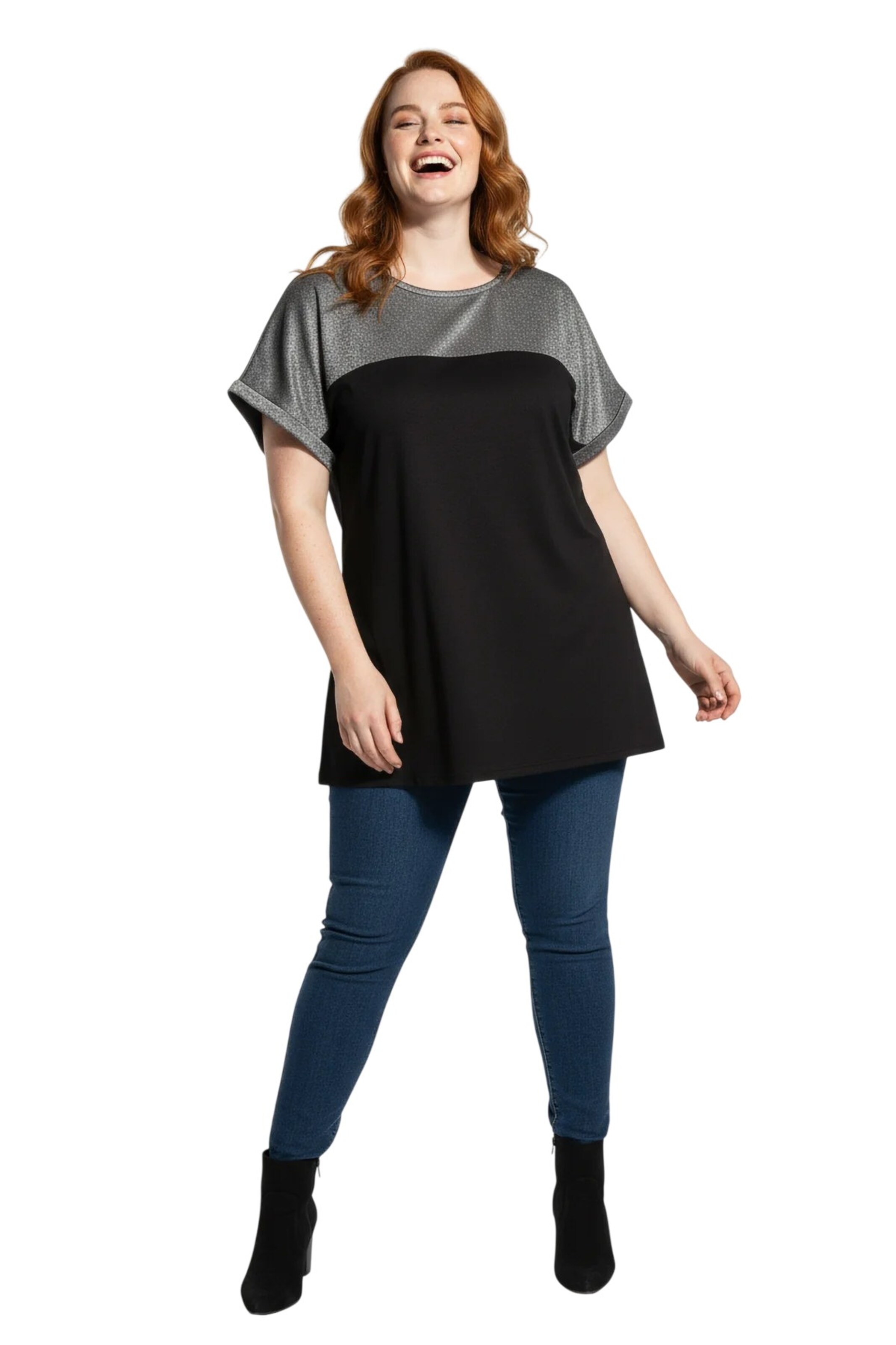 Shape Of You Shirt in Black: front